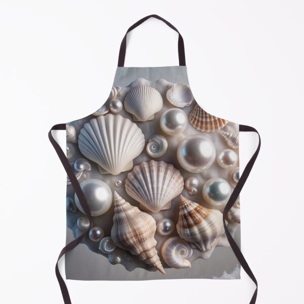 Item preview, Elegant Seashells and Pearls Arrangement designed and sold by EsraaCreations.