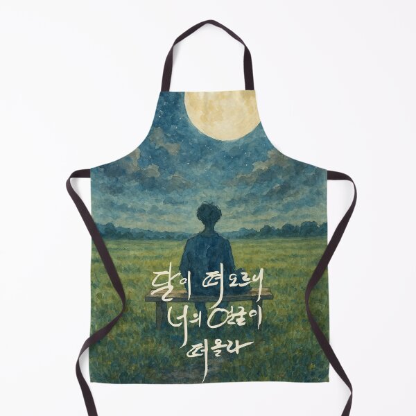 Item preview, As the moon climbs the sky, it brings your face to me. designed and sold by K-Brush.