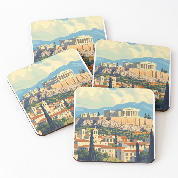 Item preview, Athens Greece designed and sold by MisfitPrintsUs.