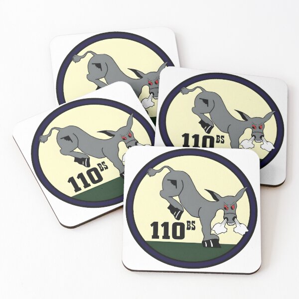 Item preview, 110th Bomb Squadron Bucking Donkey Emblem designed and sold by CharlieDesings.