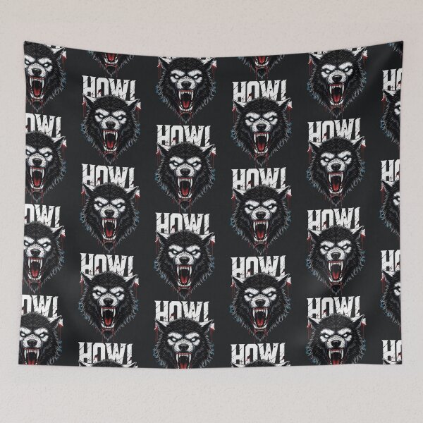 Item preview, Howl Wolf Head – Ferocious Horror Wilderness Theme designed and sold by Taans-Creation.