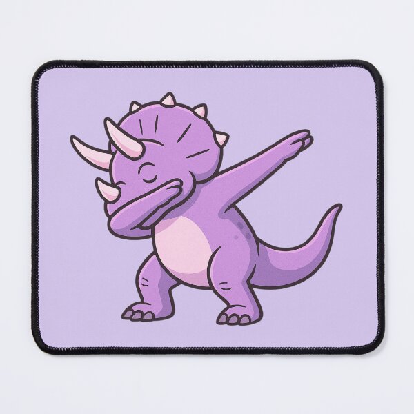 Item preview, Dabbing Triceratops – Cute Purple Dino designed and sold by Ivy-Triggs.