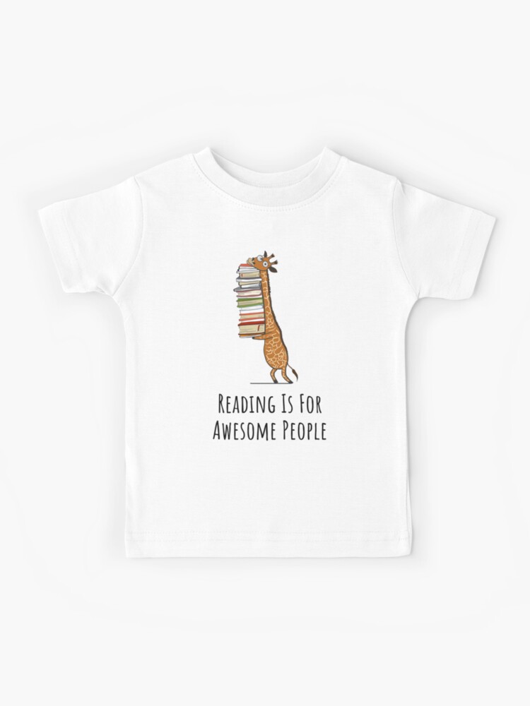 Not on my level Giraffe black and white funny quote Kids T-Shirt