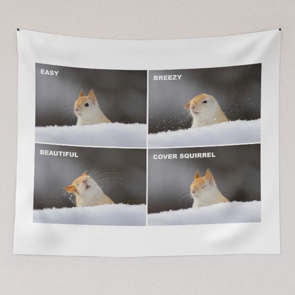 Item preview, Easy, Breezy, Beautiful, Cover Squirrel designed and sold by James Cumming.