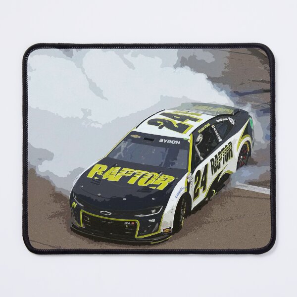 Item preview, William Byron making a donut in his 2025 Nascar Cupcar watercolor designed and sold by Rodissimus1984.