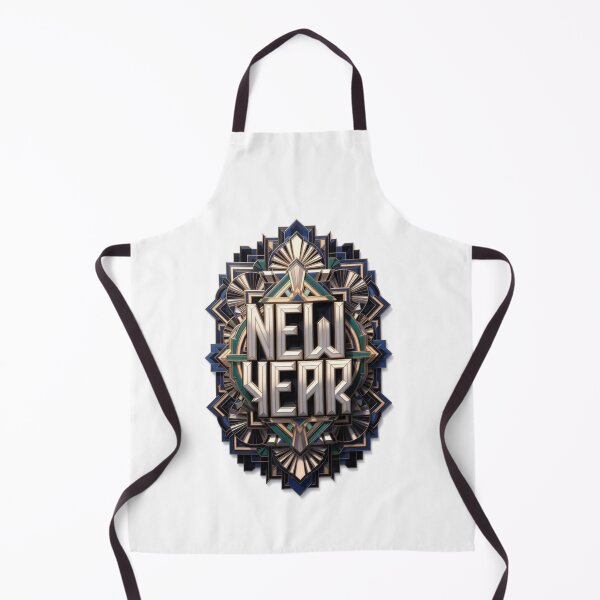 Item preview, Evergreen New Year T-Shirt, Premium Art Deco Emblem, Geometric Metallic Graphic designed and sold by YMLux.