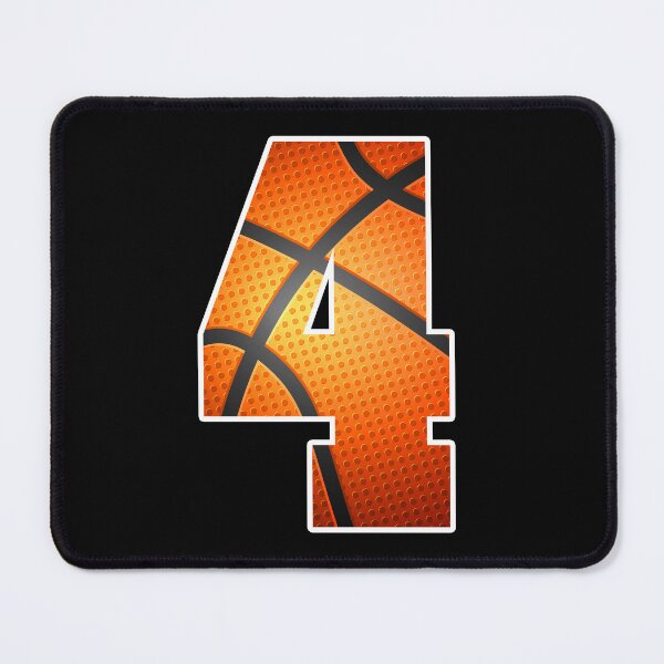 Item preview, Basketball Birthday 4 Sports Number Four Design designed and sold by JRRTs.