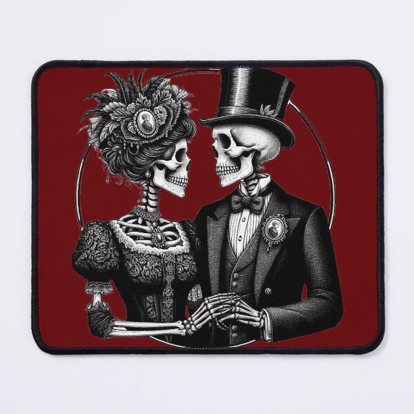 Item preview, Skeleton Lovers – Cute Romantic Couple designed and sold by Roberta Calabrese.