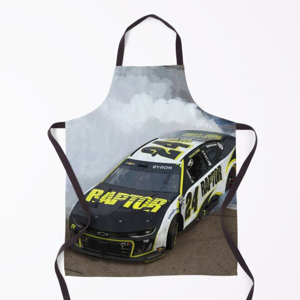 Item preview, William Byron making a donut in his 2025 Nascar Cupcar abstract designed and sold by Rodissimus1984.