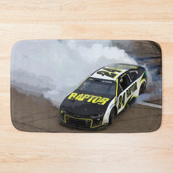 Item preview, William Byron making a donut in his 2025 Nascar Cupcar abstract designed and sold by Rodissimus1984.