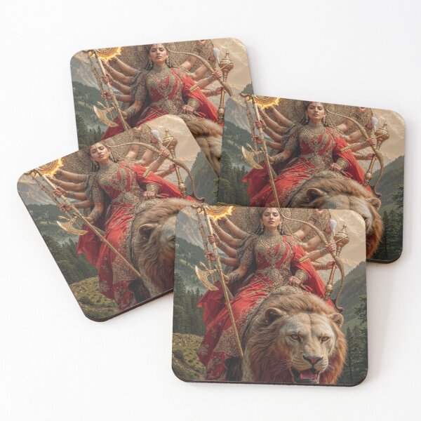 Item preview, DURGA I Divine Warrior of Sacred Power designed and sold by Artespirit.