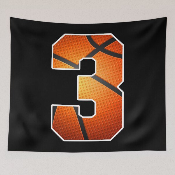 Item preview, Basketball Birthday 3 Sports Number Three Design designed and sold by JRRTs.