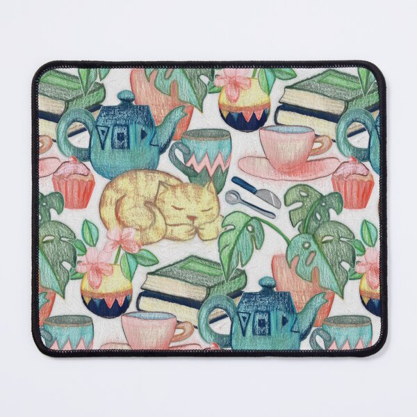 Item preview, Lazy Afternoon - a chalk pastel illustration pattern designed and sold by micklyn.