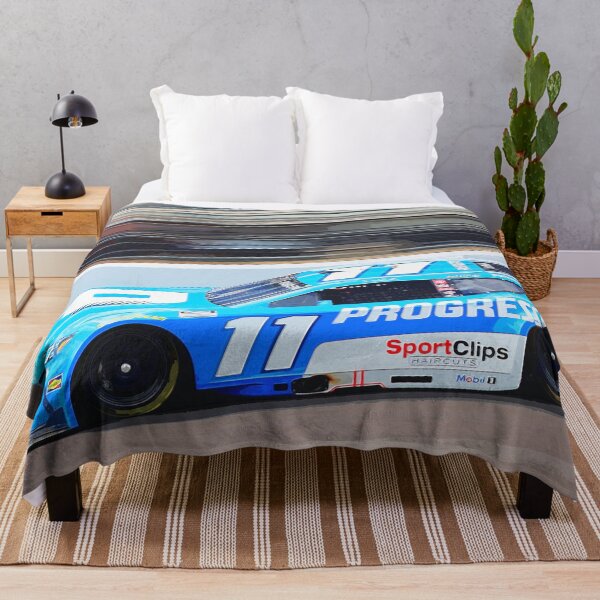 Item preview, Denny Hamlin racing his 2025 Nascar Cupcar on the Indianapolis Motor Speedway watercolor designed and sold by Rodissimus1984.