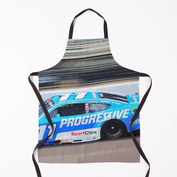 Item preview, Denny Hamlin racing his 2025 Nascar Cupcar on the Indianapolis Motor Speedway watercolor designed and sold by Rodissimus1984.