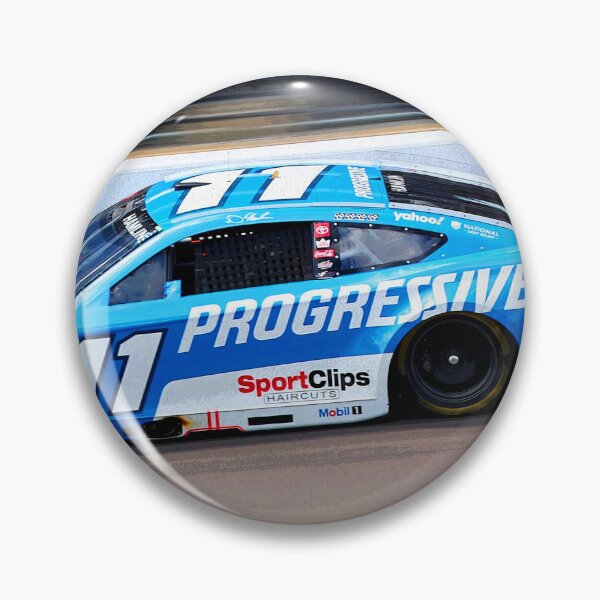 Item preview, Denny Hamlin racing his 2025 Nascar Cupcar on the Indianapolis Motor Speedway abstract designed and sold by Rodissimus1984.
