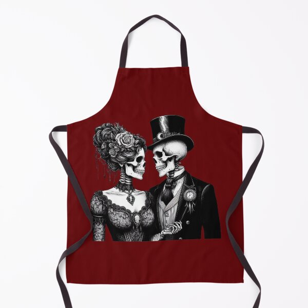 Item preview, Skeleton Lovers – Cute Romantic Couple designed and sold by Roberta Calabrese.
