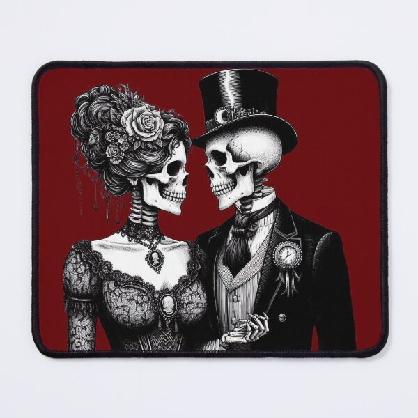 Item preview, Skeleton Lovers – Cute Romantic Couple designed and sold by Roberta Calabrese.