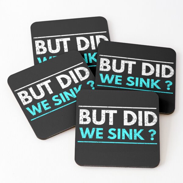 Item preview, BUT DID WE SINK Funny Cruise Trip designed and sold by Thread&Fable.