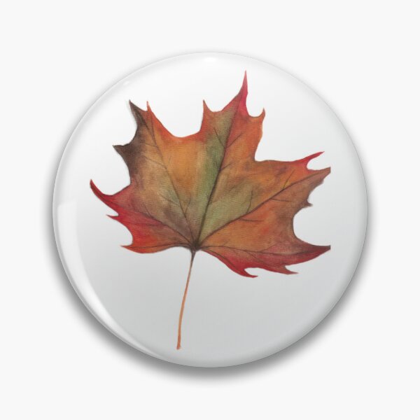 Artikelvorschau, Aquarell Herbst Ahornblatt entworfen und verkauft von SaskyaFate.