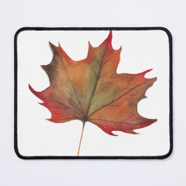 Item preview, Watercolor Autumn Maple Leaf designed and sold by SaskyaFate.