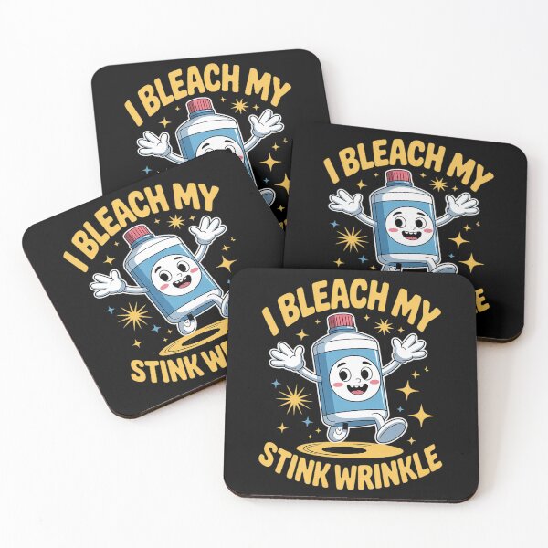 Item preview, Inappropriate I Bleach My Wrinkle Humor Joke Men Women 1  designed and sold by MarryIsMonth.