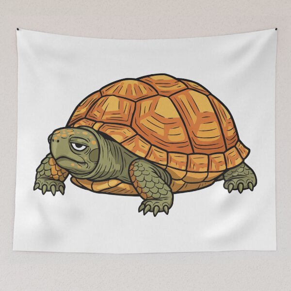 Item preview, Lazy Box Turtle designed and sold by Petzzz.