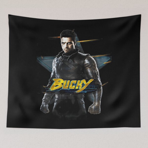 Item preview, Bucky Barnes Thunderbolts Winter Soldier Sebastian Stan Avengers Superhero designed and sold by serqeydoomunf.