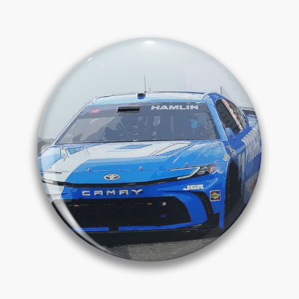 Item preview, Denny Hamlin drifting his 2025 Nascar Cupcar watercolor designed and sold by Rodissimus1984.