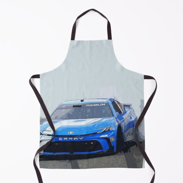 Item preview, Denny Hamlin drifting his 2025 Nascar Cupcar watercolor designed and sold by Rodissimus1984.