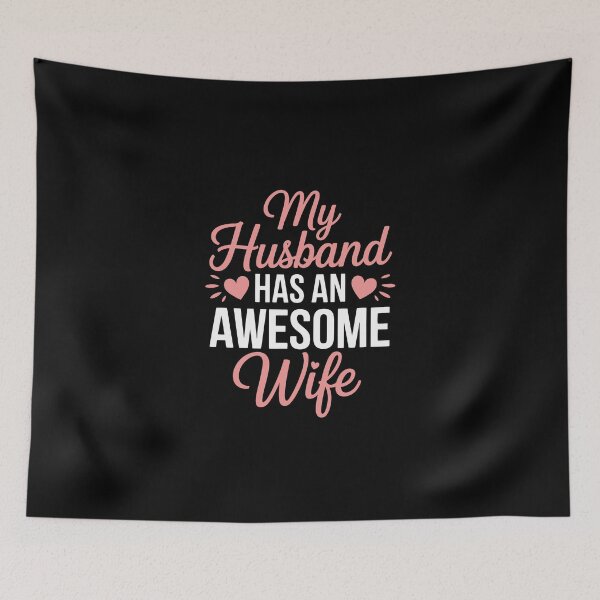 Item preview, my husband has on awesome wife designed and sold by jkrphoto.