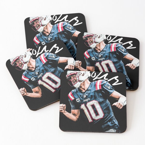 Item preview, Drake Maye 5 Vintage Football Player Portrait designed and sold by ilkyugezmarkcul.