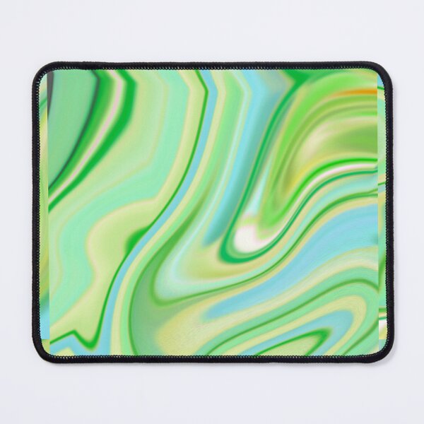 Item preview, Green agate waves designed and sold by maccm.