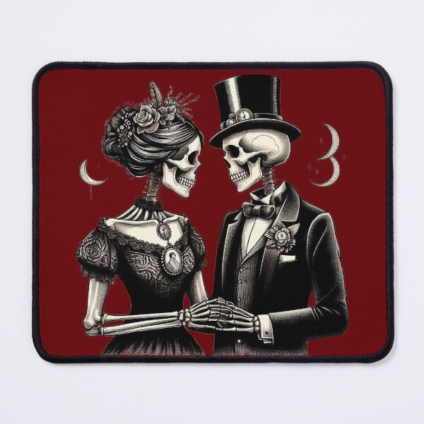 Item preview, Skeleton Lovers – Cute Romantic Couple designed and sold by Roberta Calabrese.