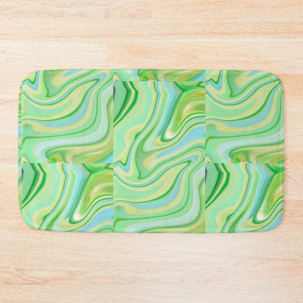Item preview, Green agate waves designed and sold by maccm.