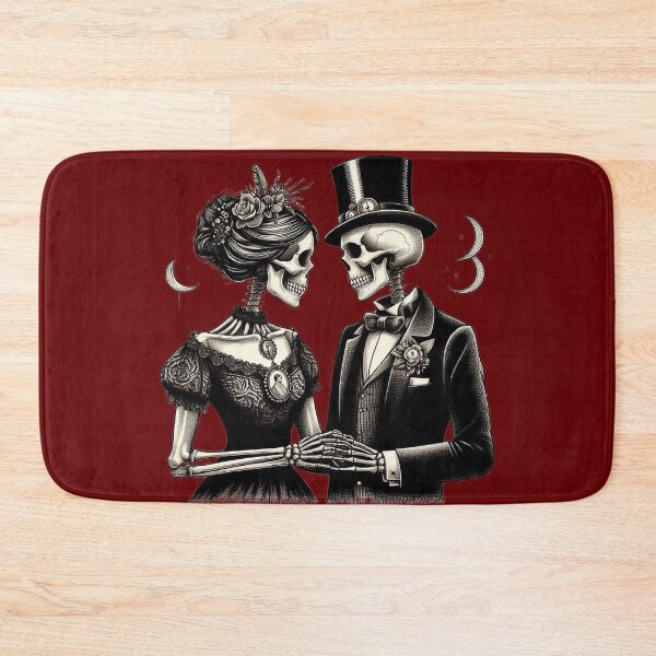 Item preview, Skeleton Lovers – Cute Romantic Couple designed and sold by Roberta Calabrese.