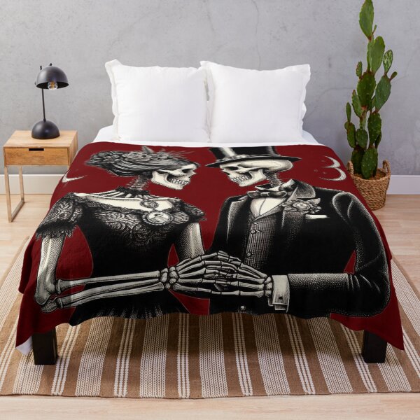 Item preview, Skeleton Lovers – Cute Romantic Couple designed and sold by Roberta Calabrese.