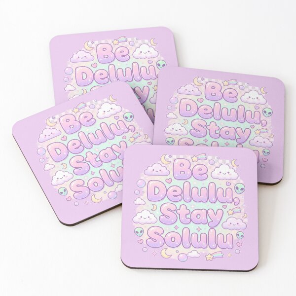 Item preview, Be Delulu Stay Solulu designed and sold by YourDesignVibes.