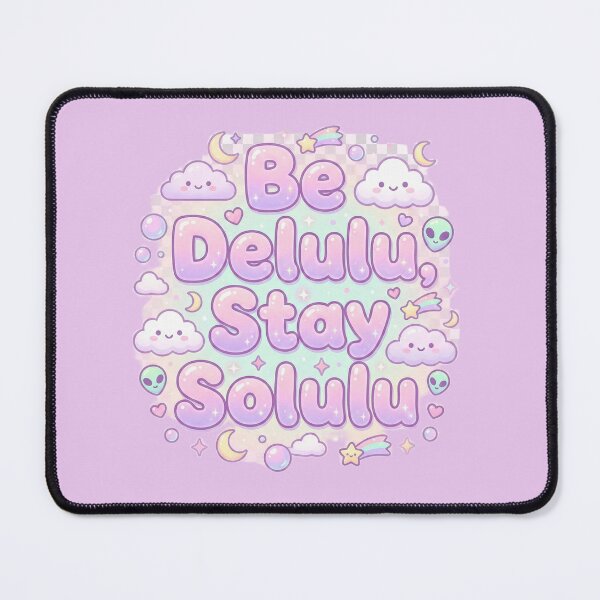 Item preview, Be Delulu Stay Solulu designed and sold by YourDesignVibes.