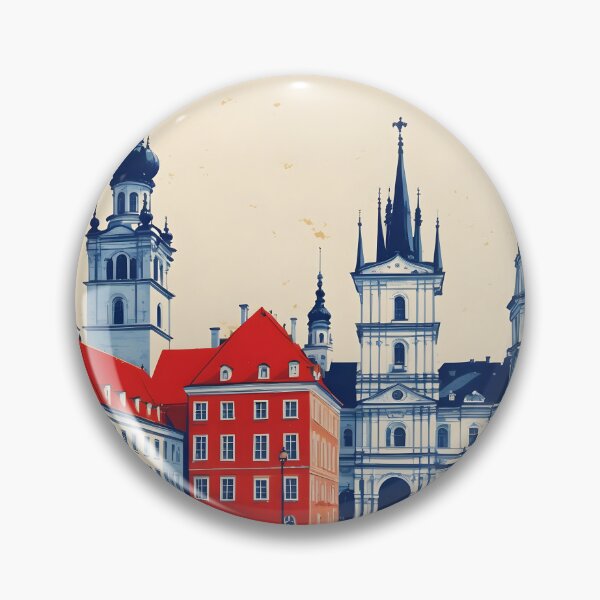Item preview, Pribram Cezch Republic 1950s Retro Poster Tourism designed and sold by TravelersGems.