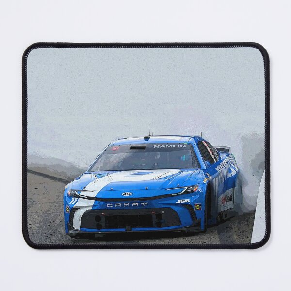Item preview, Denny Hamlin drifting his 2025 Nascar Cupcar abstract designed and sold by Rodissimus1984.