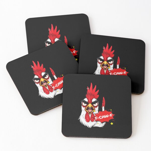 Item preview, FCawF Funny Chicken Humor Quote Rooster Meme designed and sold by tadmercado.