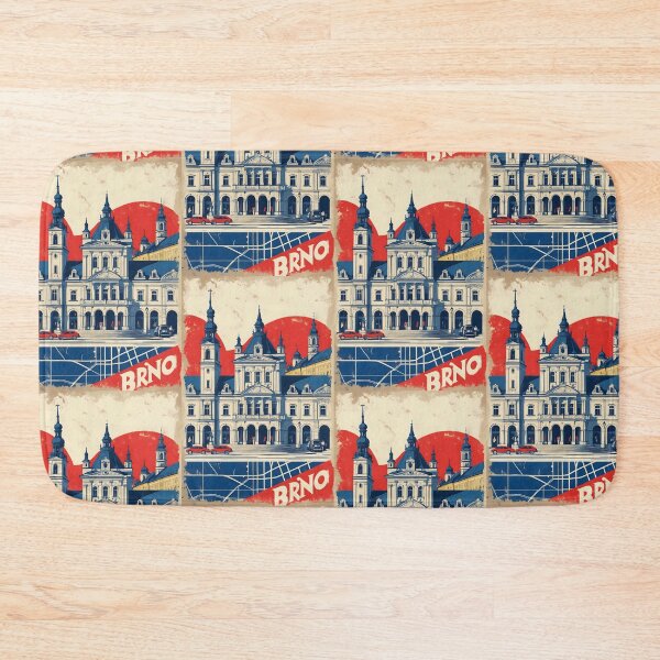 Item preview, Brno Cezch Republic 1950s Retro Poster Tourism designed and sold by TravelersGems.