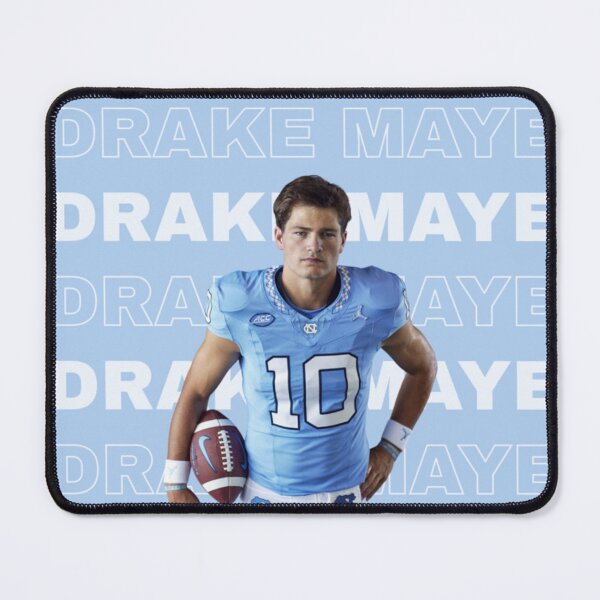 Item preview, Drake Maye 6 Repeating Name Pattern Light Blue Poster designed and sold by bullnizomona.