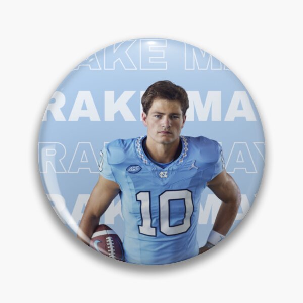 Item preview, Drake Maye 6 Repeating Name Pattern Light Blue Poster designed and sold by bullnizomona.