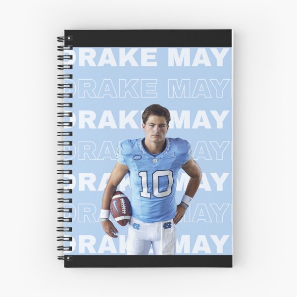 Item preview, Drake Maye 6 Repeating Name Pattern Light Blue Poster designed and sold by bullnizomona.