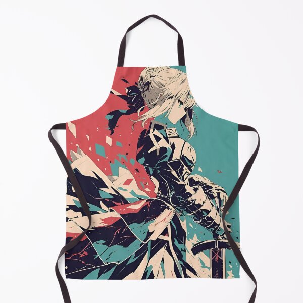 Item preview, Saber – Anime-Style Knight Artwork designed and sold by Dyan4.