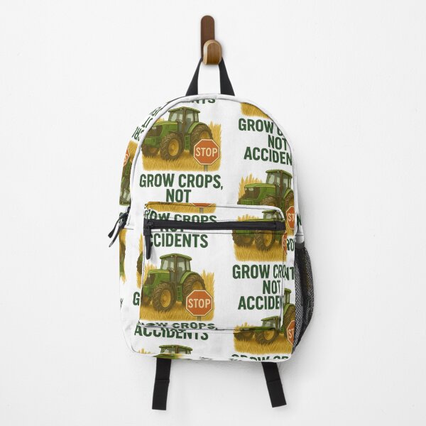Item preview, Grow Crops, Not Accidents – Farm Safety Quote Design for Farmers & Agriculture Lovers designed and sold by Badegi Tradings.