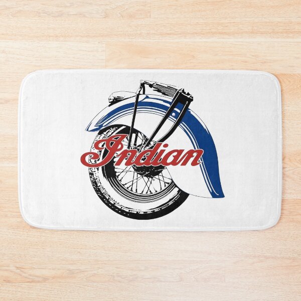 Item preview, Indian Motorcycle Fender Vintage Sign designed and sold by CharlieDesings.