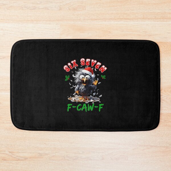 Item preview, Hilarious Xmas Crow Doing The Six Seven F-Caw-F Joke designed and sold by damiloune.